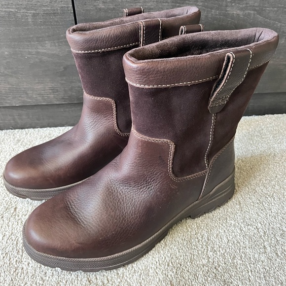 Brand New Mens Clarks Ryerson Peak Winter Boots Size 8.5 - Picture 2 of 13